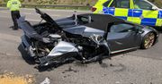 Wyjechał z salonu Lamborghini wartym ponad milion złotych. Rozbił je 20 minut później