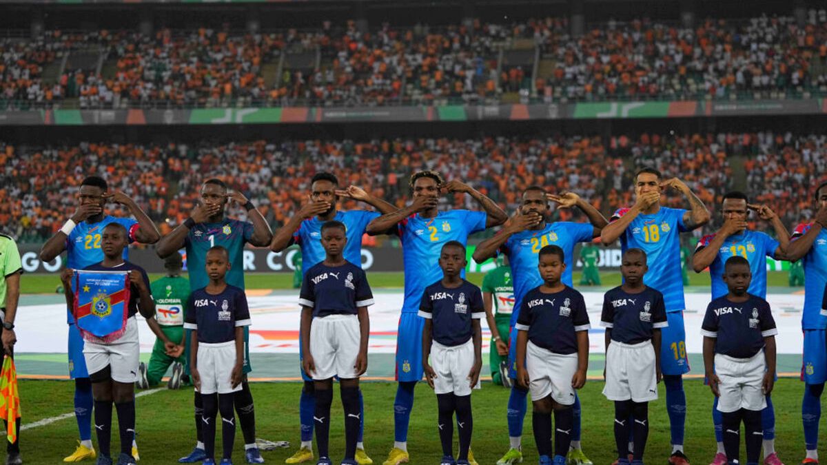gest piłkarzy Demokratycznej Republiki Konga