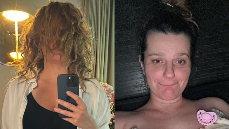 Zofia Zborowska prezentuje brzuch tydzień po porodzie