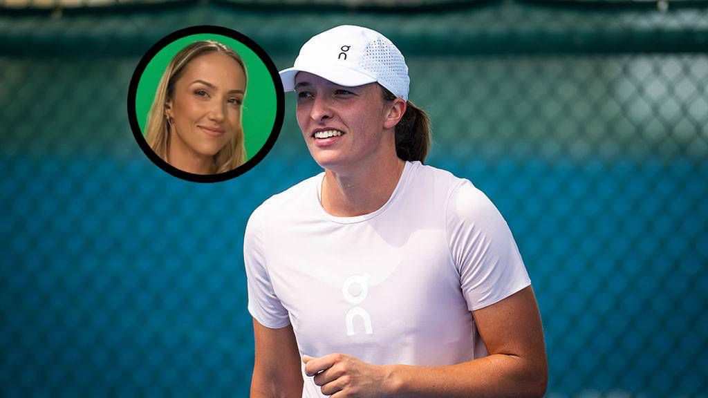 Getty Images / Na zdjęciu: Iga Świątek, w kółeczku Paula Kania-Choduń