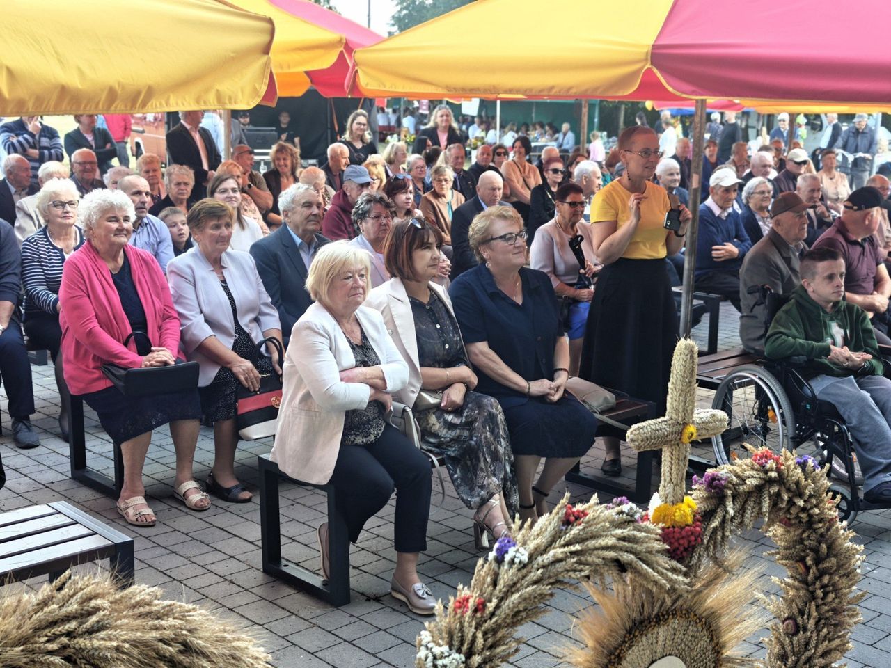 Grębów: Dożynki gminne. Piękne wieńce i podziękowania za plony