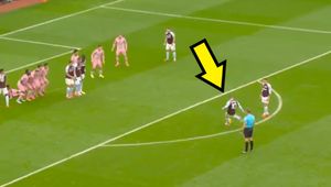 Piękny gol kolegi Polaka z rzutu wolnego. Bramkarz tylko patrzył [WIDEO]