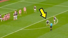 Piękny gol kolegi Polaka z rzutu wolnego. Bramkarz tylko patrzył [WIDEO]