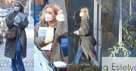 Stylowa Agnieszka Woźniak-Starak kończy dyżur w "Dzień Dobry TVN" i jedzie do kliniki medycyny estetycznej (ZDJĘCIA)