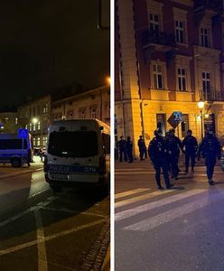 Kilkuset policjantów na ulicach Krakowa. Ogromna akcja służb