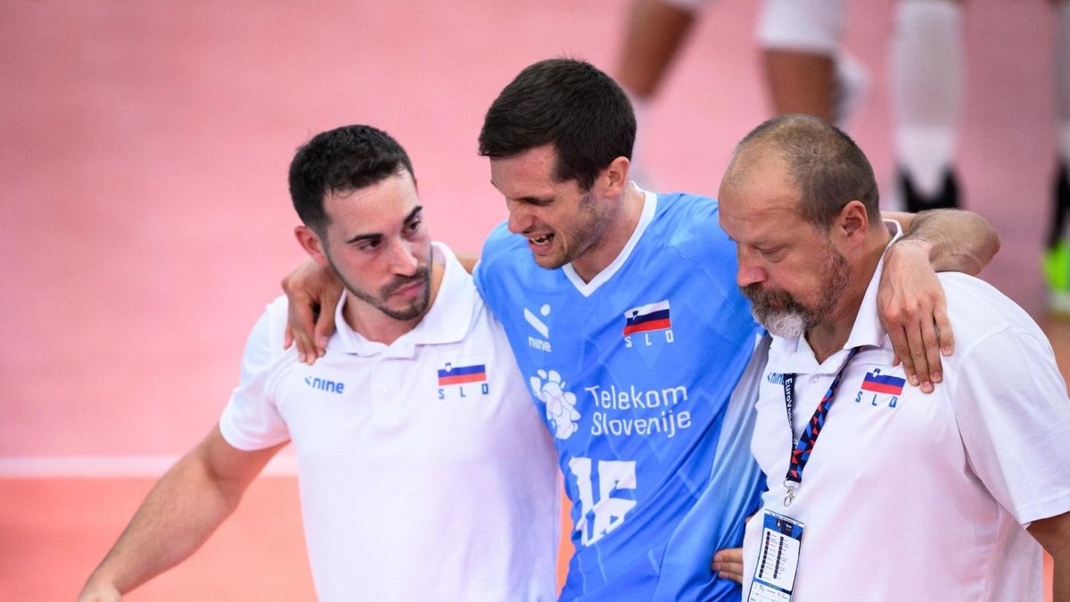 Materiały prasowe / CEV / Kontuzjowany Gregor Ropret