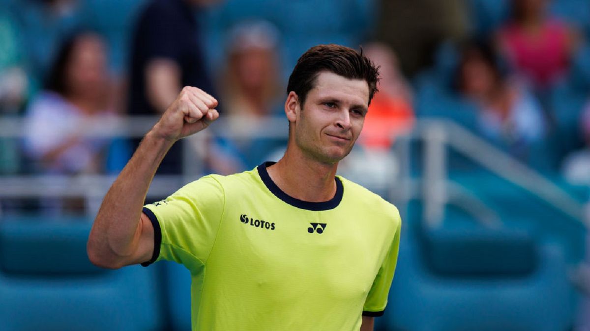 Getty Images / TPN / Na zdjęciu: Hubert Hurkacz