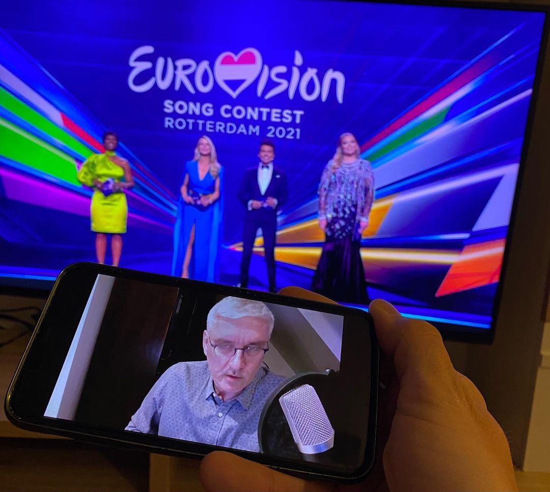 Artur Orzech komentuje Eurowizję 2021