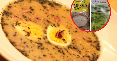 Barszcz biały z supermarketu? W tym znajdziesz nie tylko tłuszcz palmowy