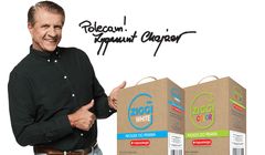 Proszek i płyn do prania Mr. Ziggi trafił do sprzedaży w Lidlu, Zygmunt Chajzer w kampanii "Czysta kasa"