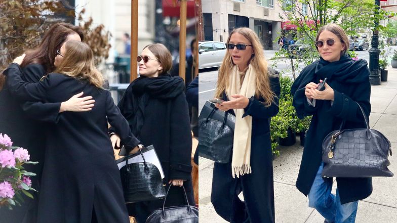 Mary-Kate Olsen i Ashley Olsen na mieście