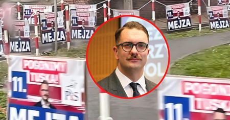 Wysoka kara za plakaty wyborcze Łukasza Mejzy. Prezydent podał kwotę