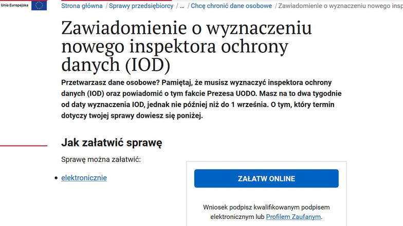 Zgłoszenie wysyłane elektronicznie - to gotowy przepis na katastrofę
