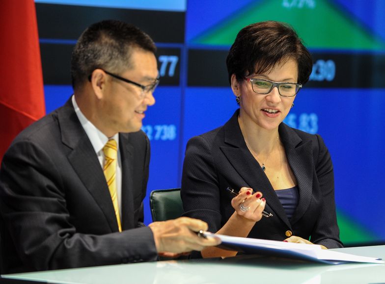 GPW podpisała porozumienie z chińskim Haitong Bankiem