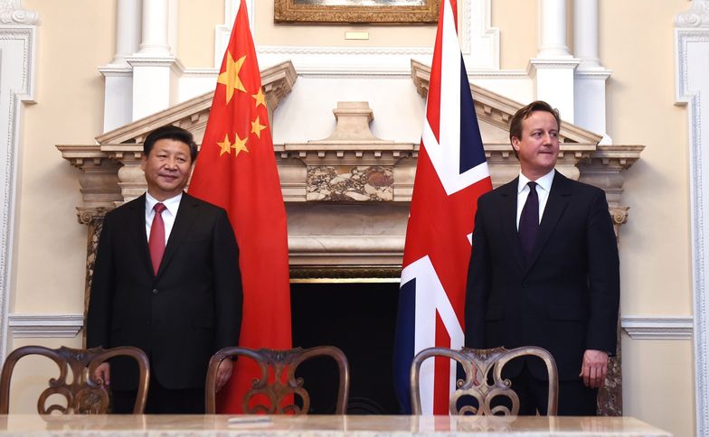 Xi Jinping i david Cameron