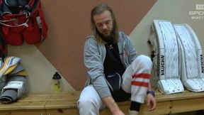 20 minut ubierania stroju. Trudny żywot hokejowego bramkarza