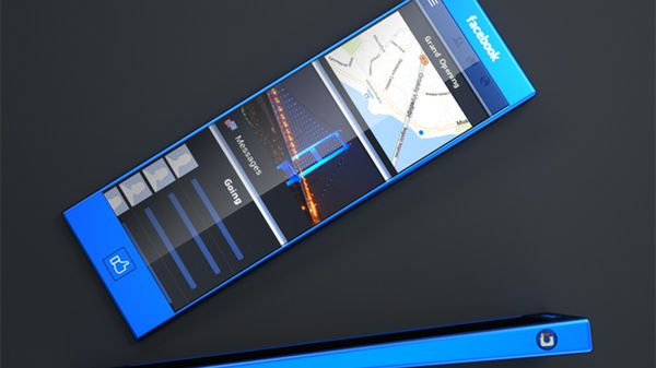 Bądź na Facebooku - wszędzie i przez cały czas. Kolejny ciekawy koncept Facebook Phone'a? 1