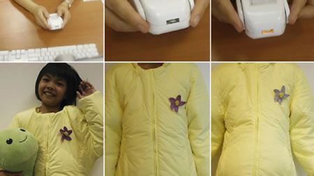 Japończycy postradali zmysły: piżamka do zdalnego przytulania 1