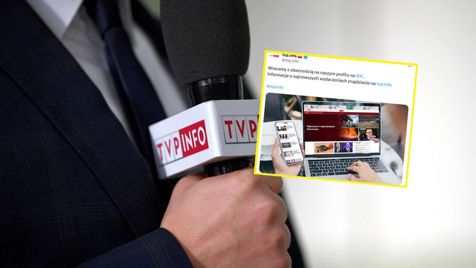 Padł ostatni bastion. Konto TVP Info wraca do żywych