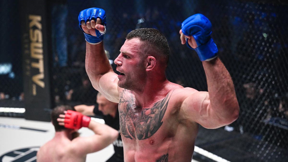 Materiały prasowe / kswmma.com / Marcin Wójcik rozbił Ibragima Czużigajewa