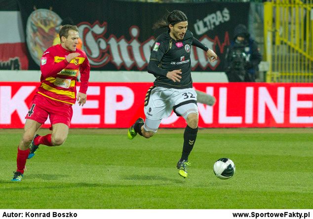 Bruno - kiedyś z Jagiellonią, dziś przeciwko niej.