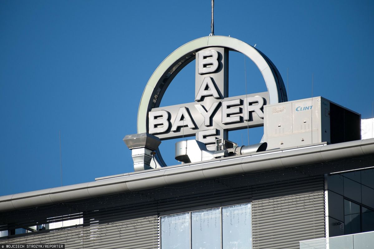 Niemiecki gigant farmaceutyczny, firma Bayer, nie przerwała działalności w Niemczech