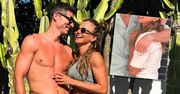 Lewandowscy w miłosnym uścisku na nowej fotce. Chwalą się: "Photo by Klara"