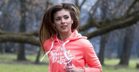 Seksowna Halejcio na joggingu!