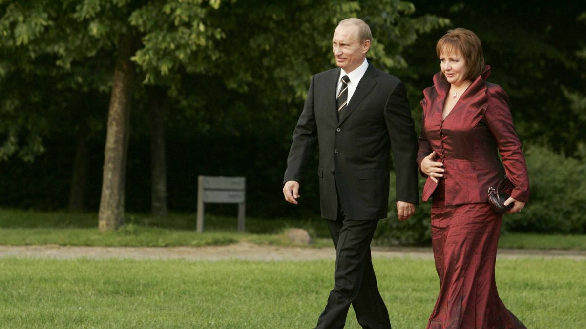 Władimir Putin i Ludmiła Putin  