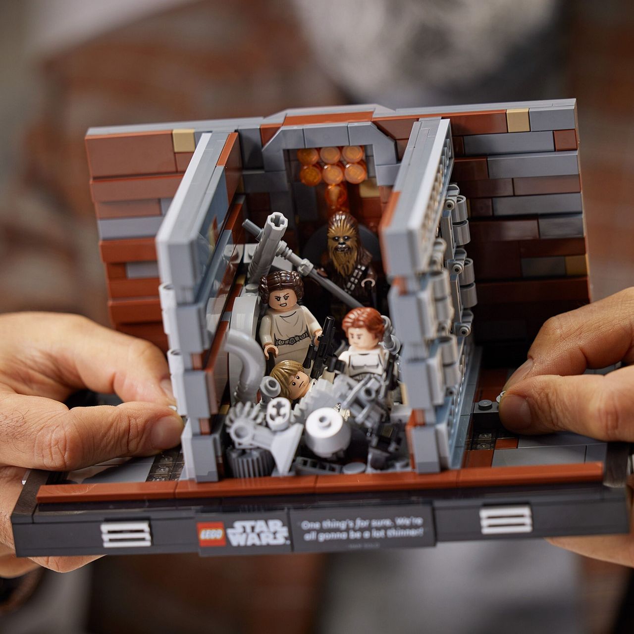 LEGO Star Wars Diorama: Zgniatarka odpadów na Gwieździe Śmierci 75339 