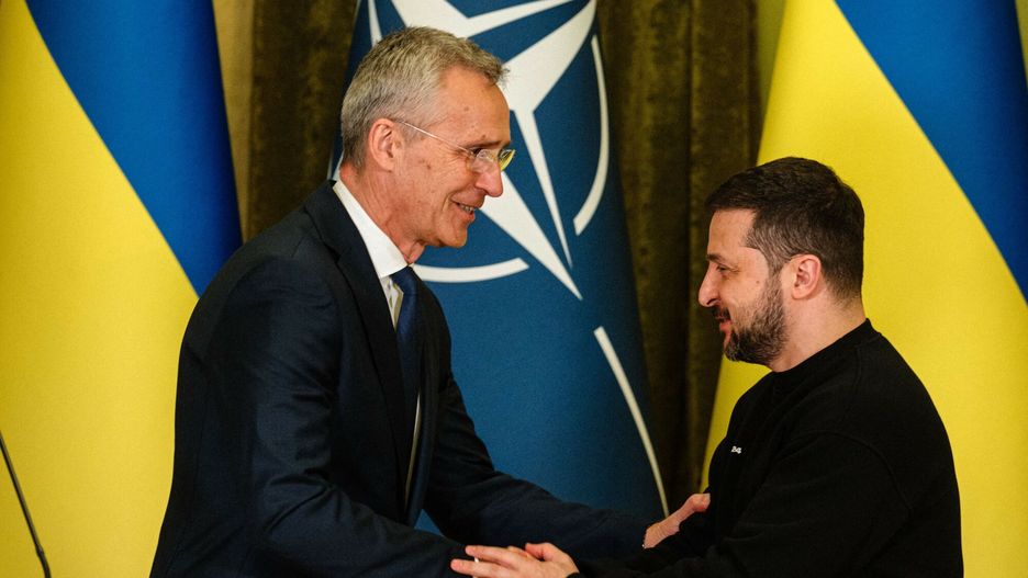 Szef NATO z wizytą w Kijowie. Kwiecień 2023