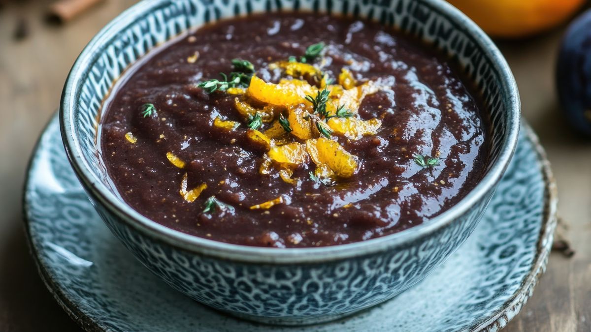 Zupa śliwkowa to kujawski przysmak na wigilijny stół