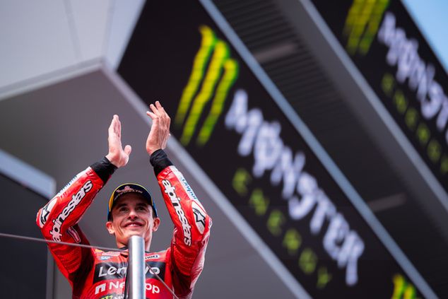 Marc Marquez lada moment po raz dziewiąty zostanie mistrzem świata (fot. Vaclav Duska/Monster Media)