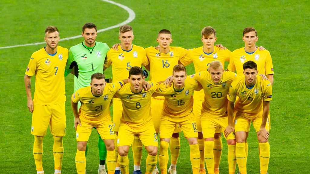 piłkarze reprezentacji Ukrainy