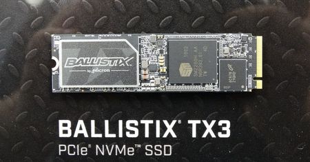 Crucial szykuje wydajne nośniki Ballistix TX3 pod M.2