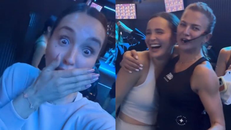 Marina Łuczenko trenowała w studiu Anny Lewandowskiej