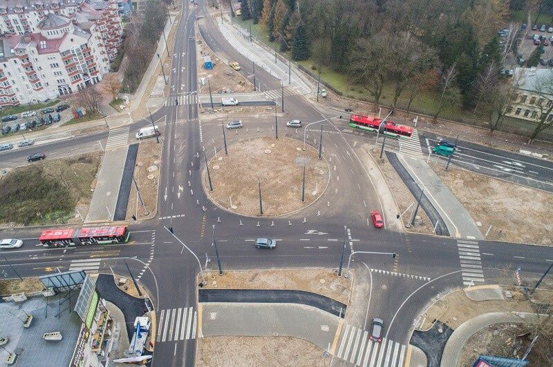 Przebudowa ronda Honorowych Krwiodawców w Lublinie
