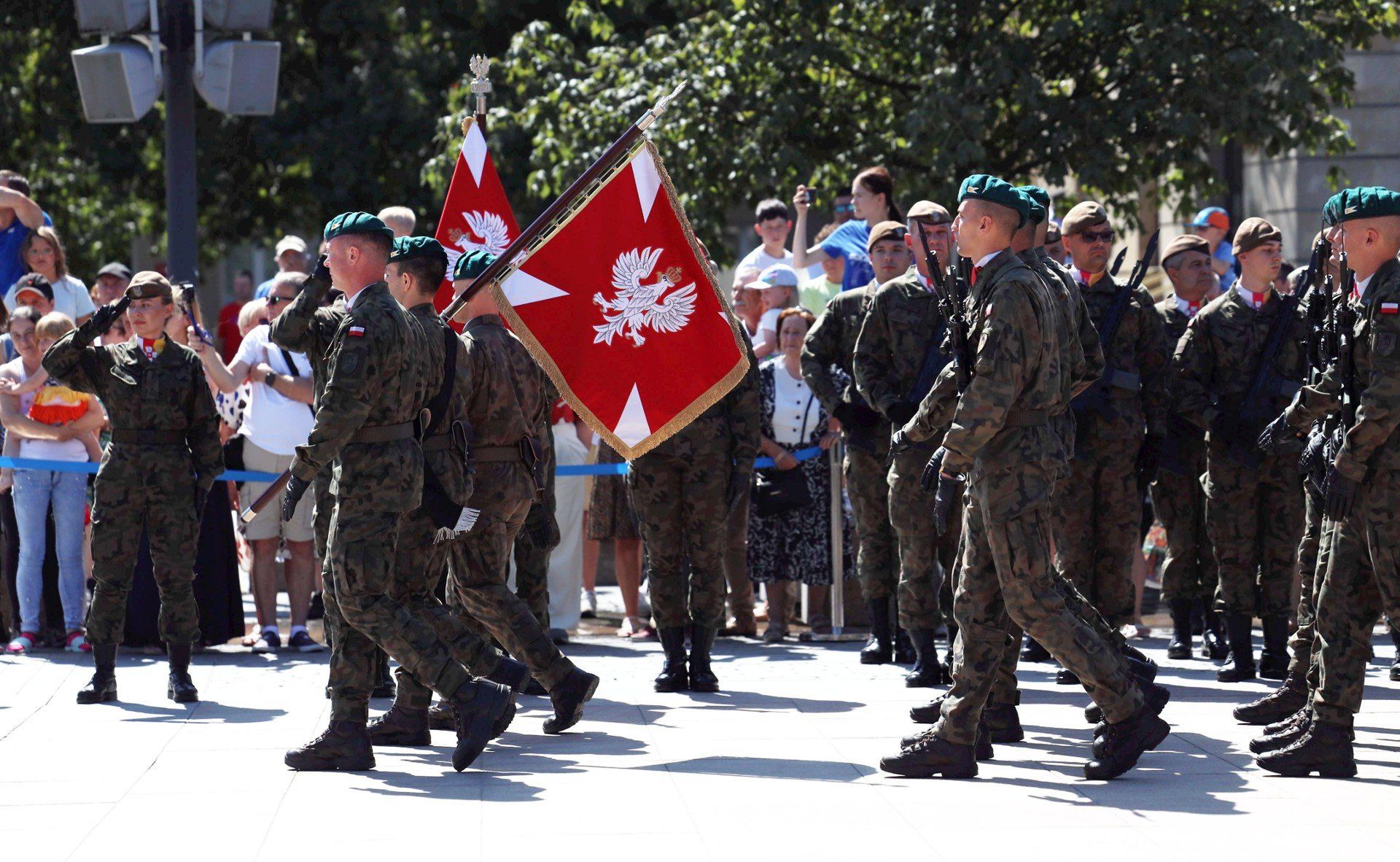15.08.2024 LUBLIN PLAC LITEWSKI SWIETO WOJSKA POLSKIEGO ZOLNIERZ ARMIA WOJSKO POLSKIE SWIETO FOT. MALGORZATA GENCA / POLSKA PRESS