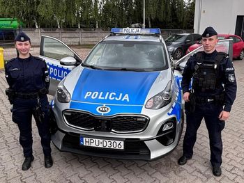 21-latek stracił przytomność podczas przerwy w pracy. Szybka reakcja policjantów uratowała mu życie