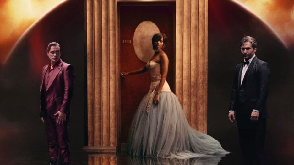 Erwin Schrott (Pluton), Mariam Battistelli (Eurydyka) i Valentino Buzza (Orfeusz) © materiały prasowe