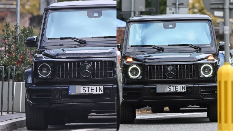 Julia von Stein parkuje na zakazie