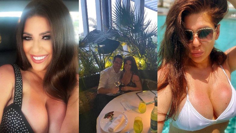 Iwona Węgrowska na wakacjach w Dubaju