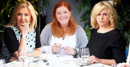 Gwiazdy na uroczystym obiedzie: Majka Jeżowska, Katarzyna Dowbor, Joanna Kurowska