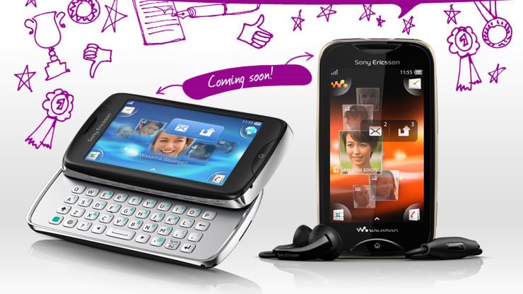 Sony Ericsson txt pro oraz Sony Ericsson Mix - prezentacja coraz bliżej 1