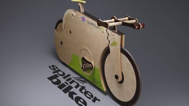 SplinterBike Quantum - jeżdżący rower z drewna. Żadnych metalowych części! 1