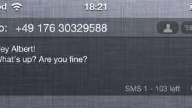 WeeCompose - pisanie SMS-ów bezpośrednio z centrum powiadomień 1