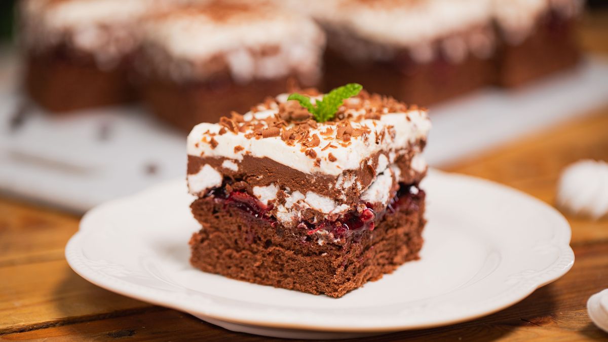 Kostka hiszpańska z wiśniami