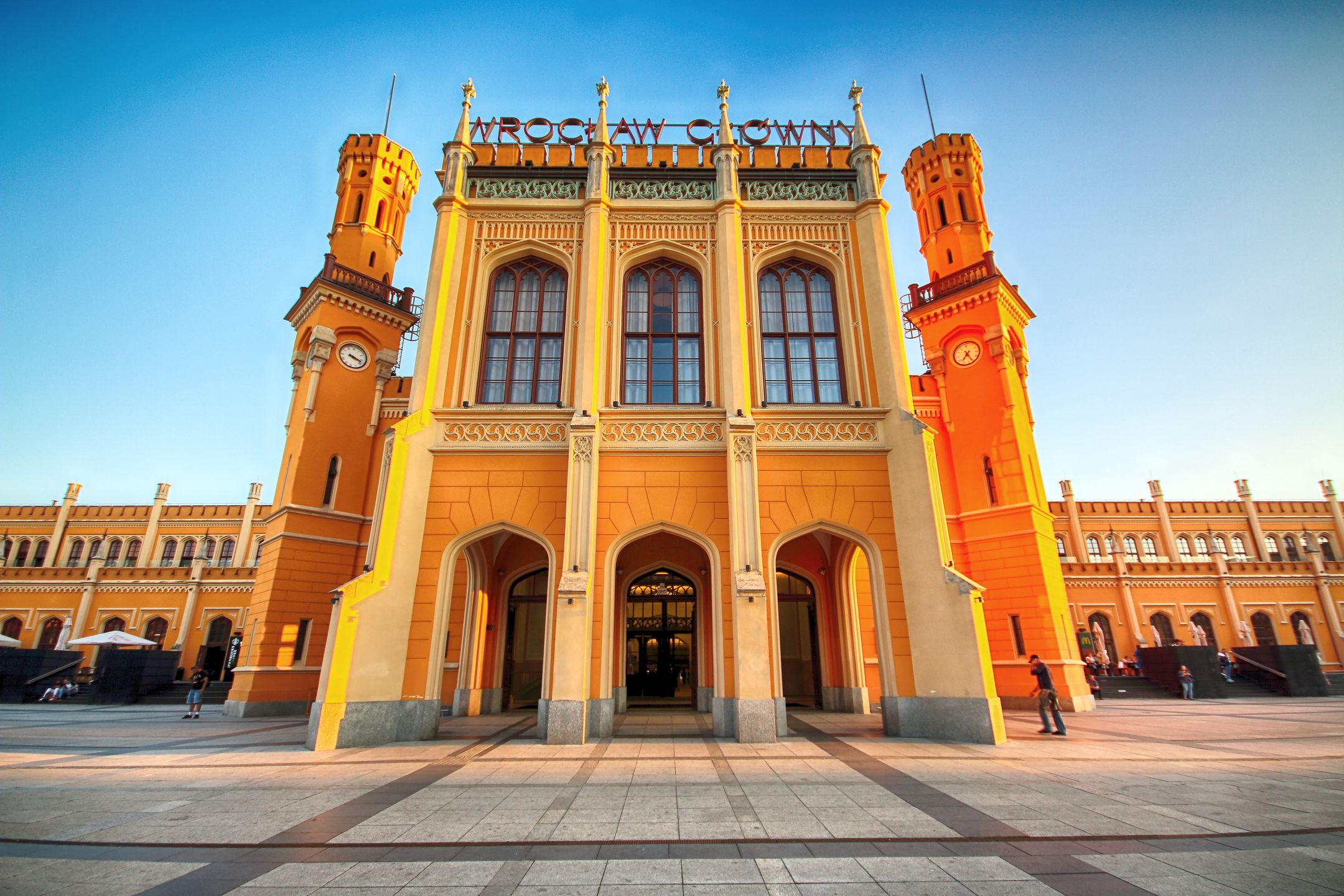 Dworzec we Wrocławiu 