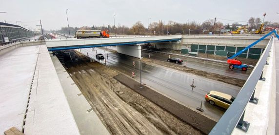 Sosnowiec. Węzeł DK 94 z ul. Długosza wciąż w budowie. Będzie kolejna zmiana organizacji ruchu