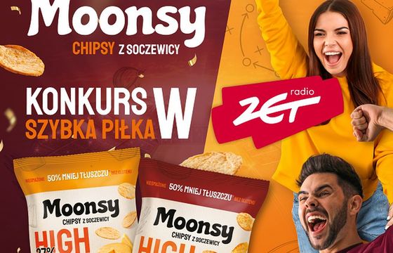 Proteinowe chipsy z soczewicy reklamowane w piłkarskiej kampanii